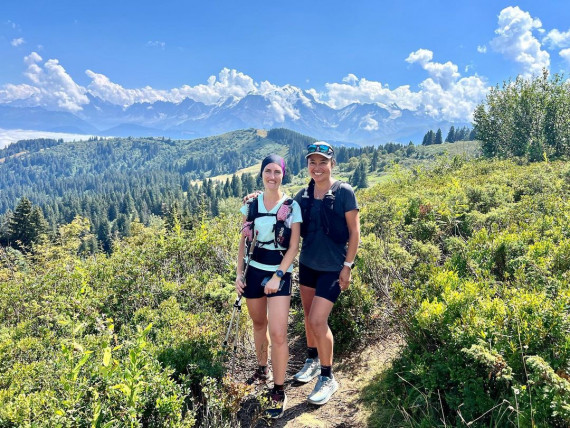 Jaillet Hiking Trail In Megeve