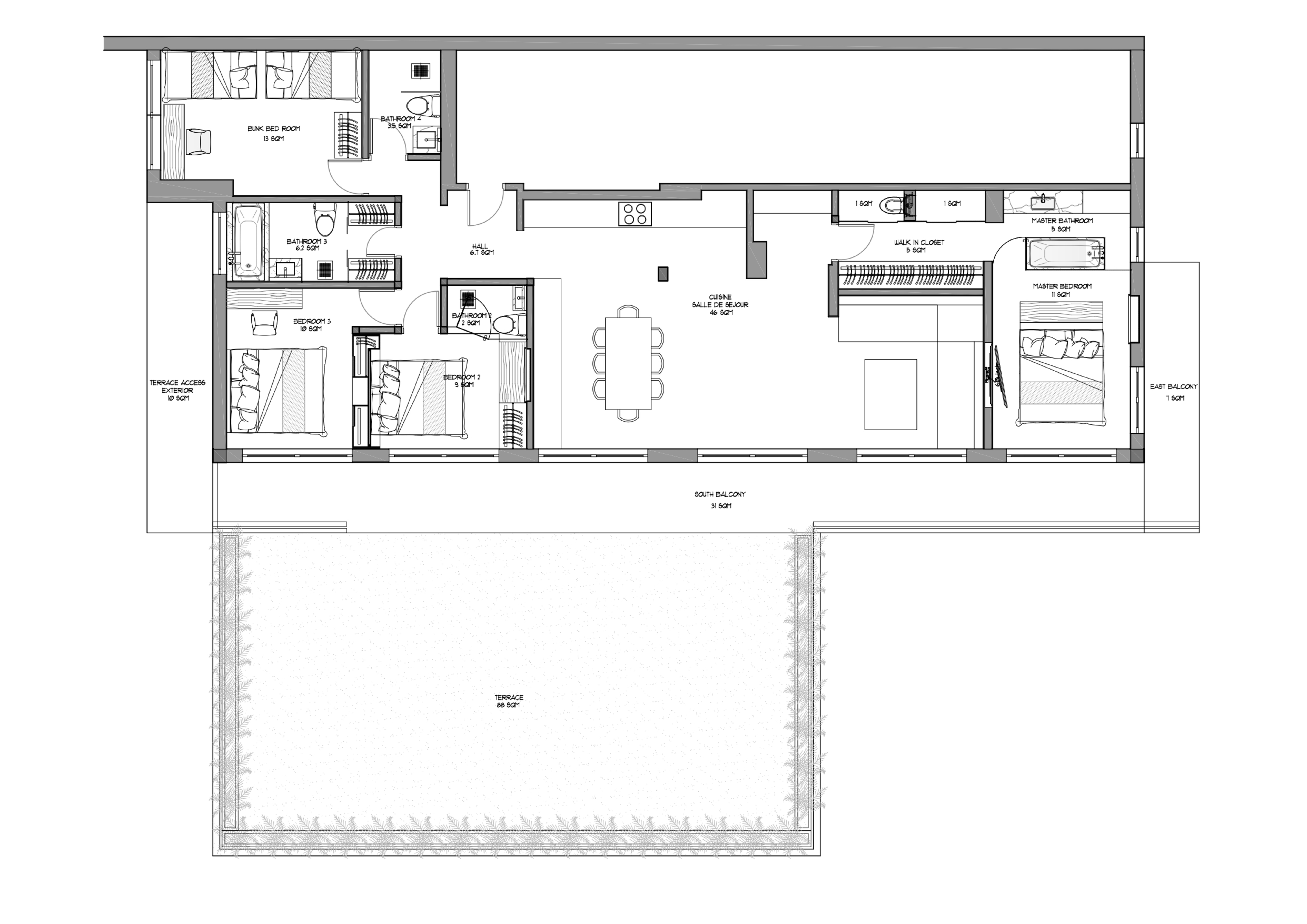 House plan - All in one