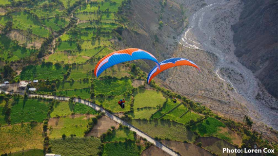 Paragliding Lima