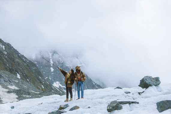 Snowshoeing Trails In Megeve